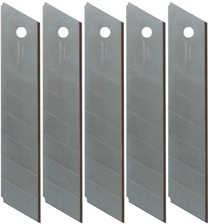 Fiskars Pro CarbonMax™ SnapOff Replacement Utility Blades, 25mm, 10