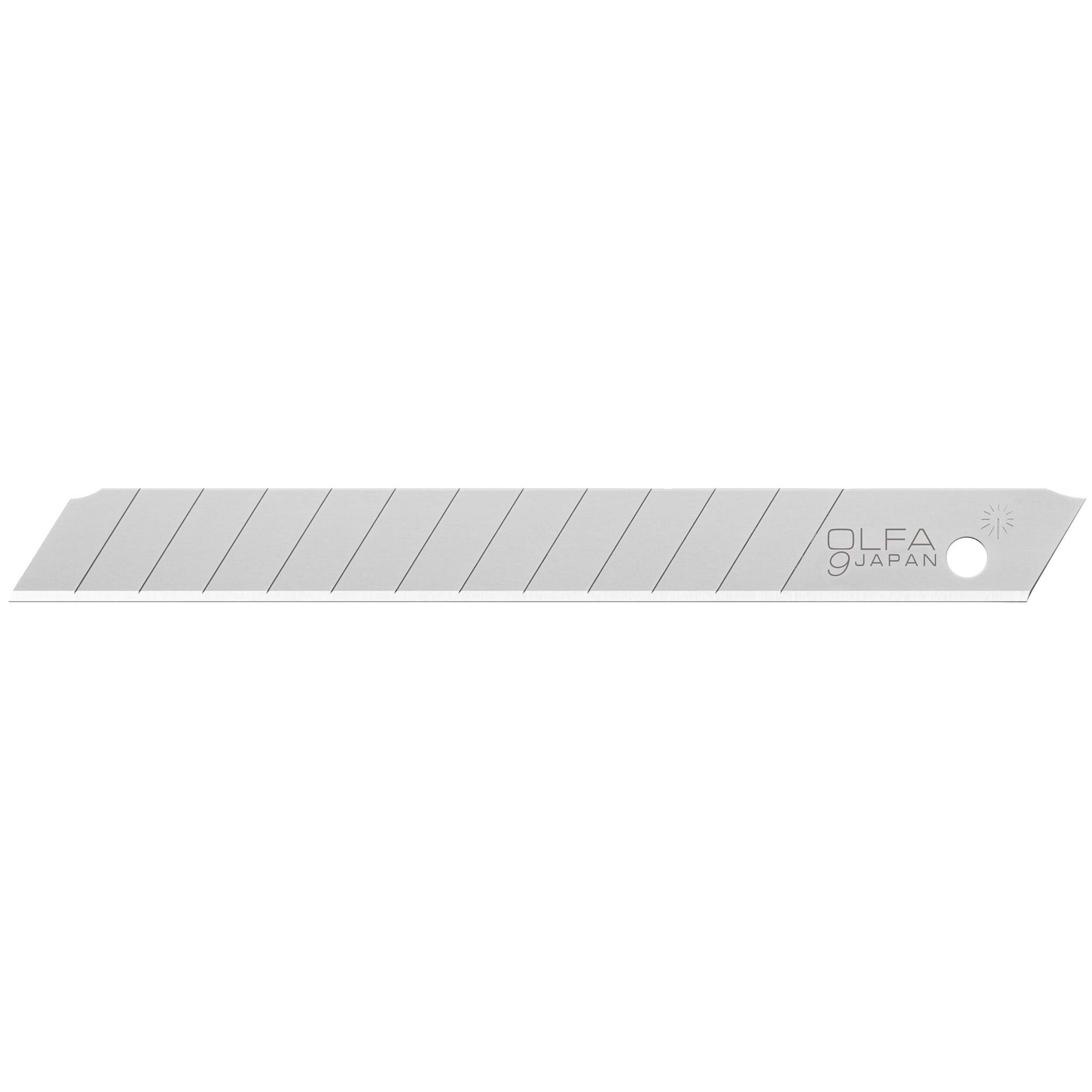 OLFA AB-10B 5010 Precision Snap-Off Blades, 9-mm, 10-pk Front_Flat