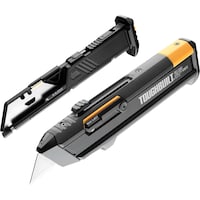 ToughBuilt Reloadable Magazine Utility Knife with 2 Blade Magazines Front_Angled_Right