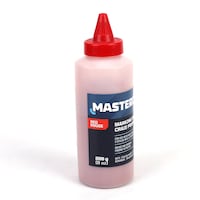 Recharge de craie de marquage Mastercraft, rouge, 8 oz