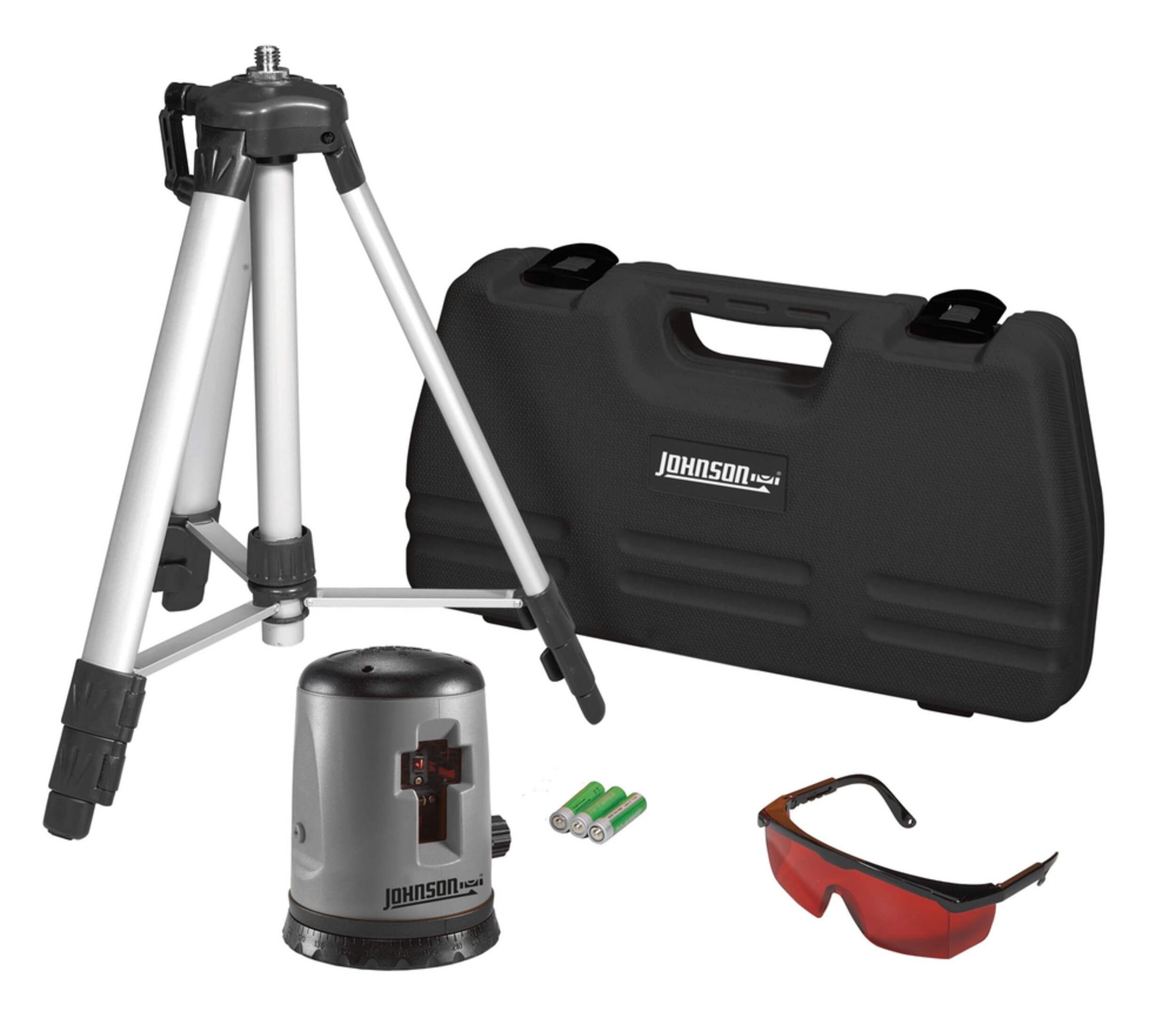 Johnson Self-Adjusting Laser Level Kit Composite_or_Mixed