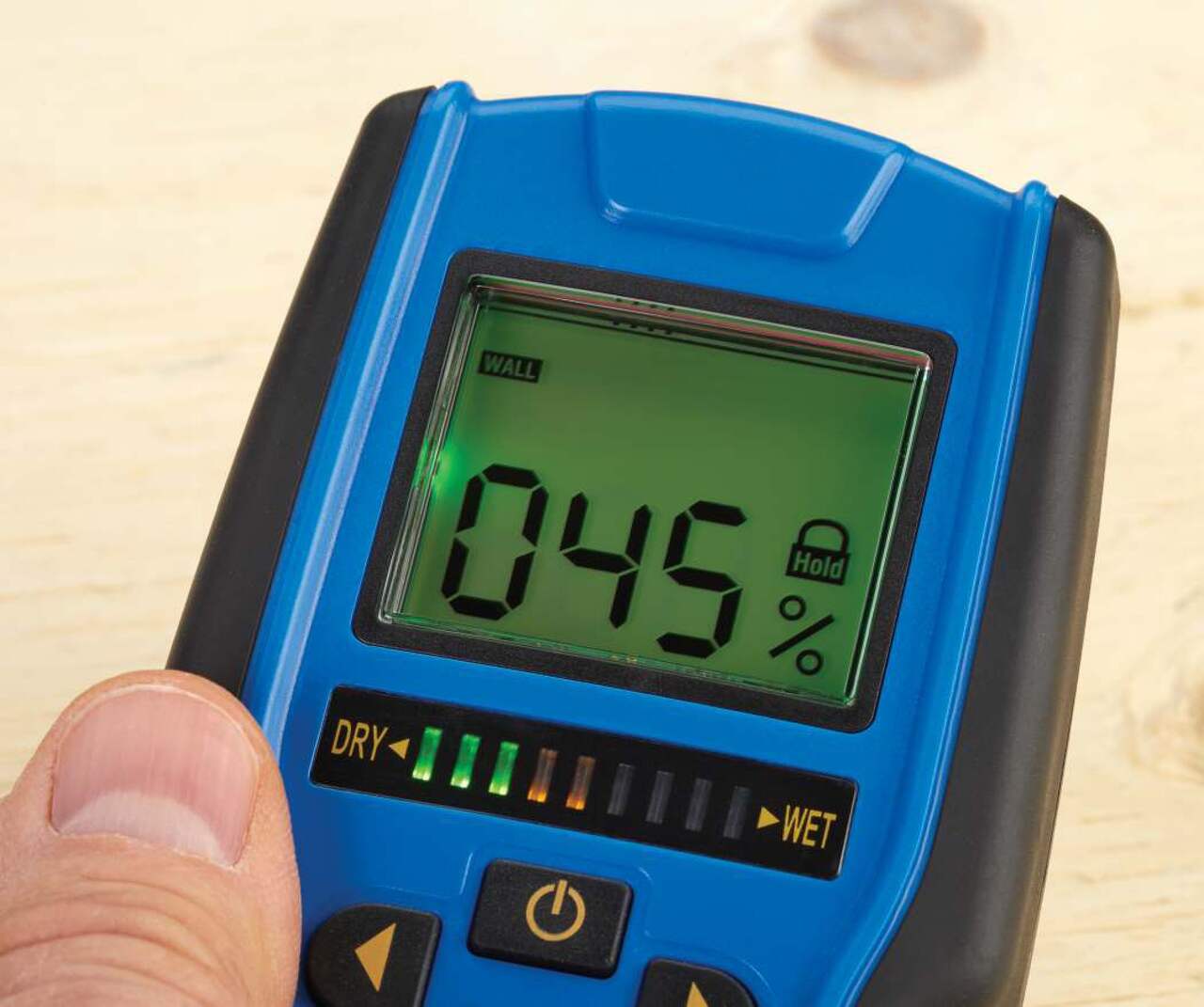 Mastercraft Battery Powered Digital Pinless Moisture Meter