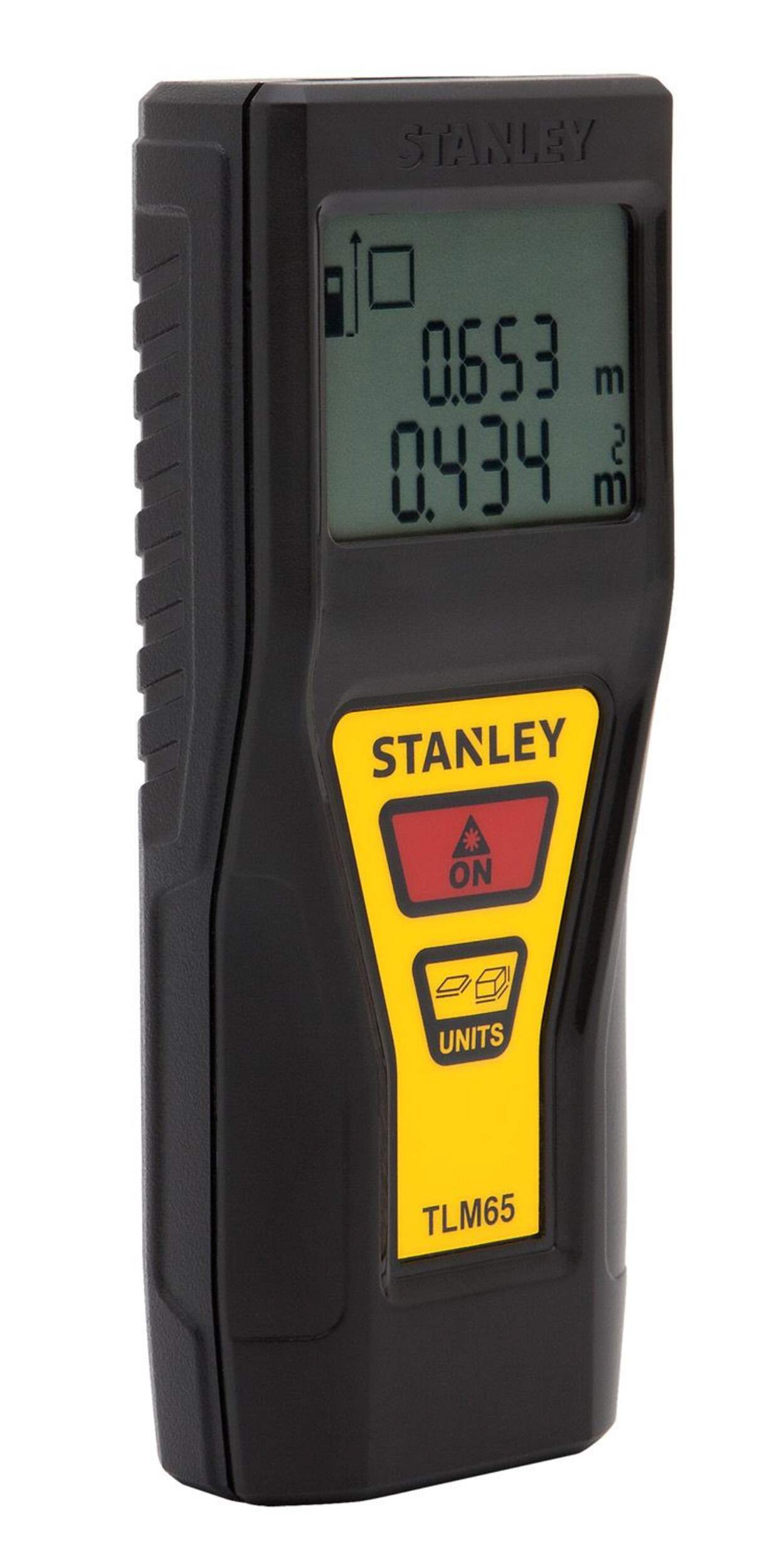 Stanley Laser Distance Measurer, 65-ft Front_Angled_Right
