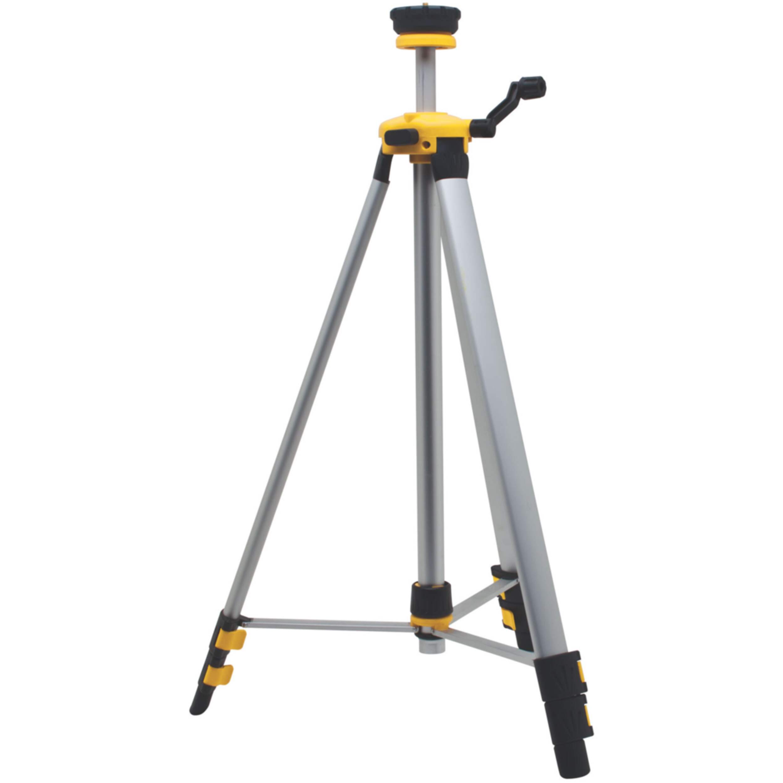 DEWALT DW0881T 24 to 67-in Extendable Electronic Measuring Tool Tripod Front_Angled_Left