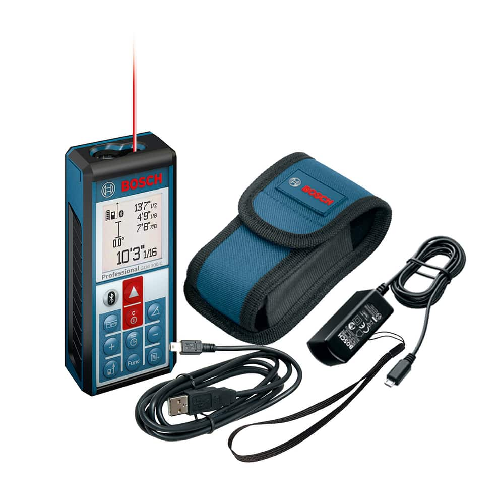 Bosch Bluetooth Laser Distance Measure 330 ft