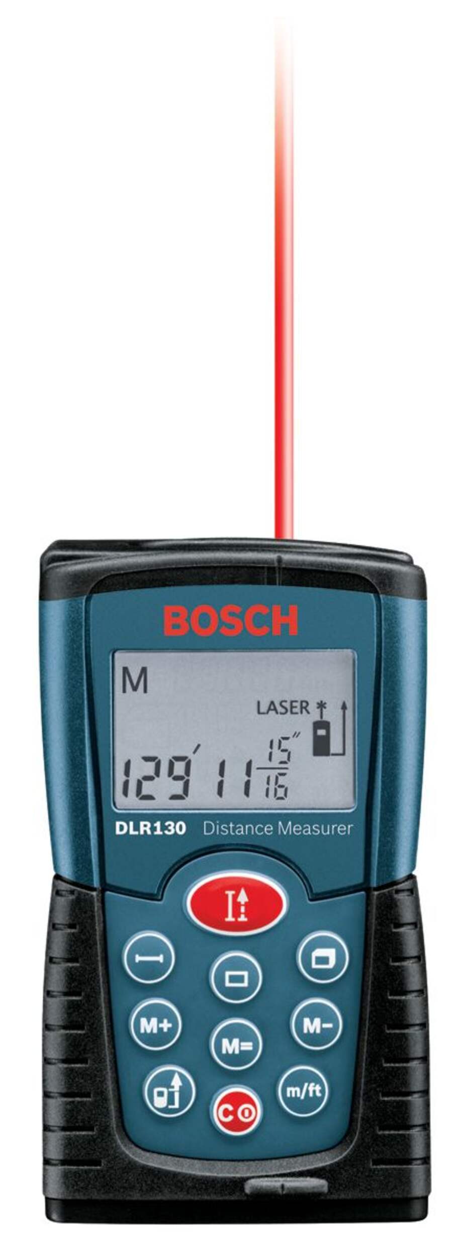 Bosch Laser Distance Measure, 130-ft Front_Flat