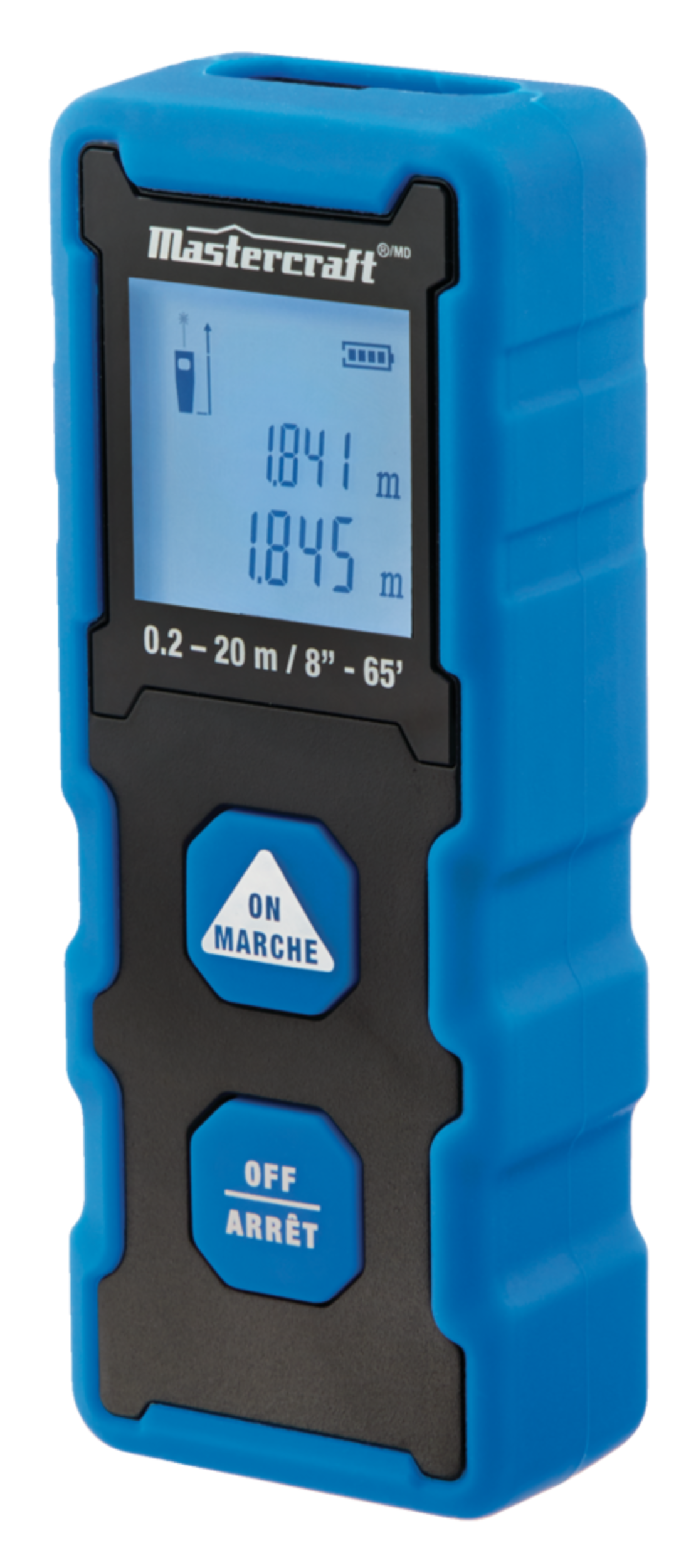 Mastercraft Laser Distance Meter/Measurer, 65ft Canadian Tire