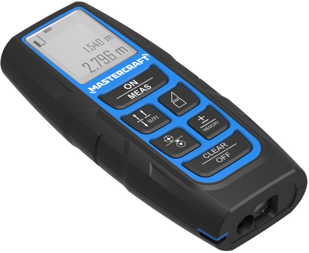 Mastercraft Dual Laser Distance Meter/Measurer, 131ft Canadian Tire