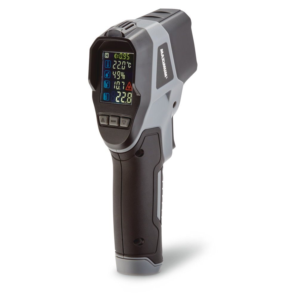 MAXIMUM NoContact Infrared Thermometer with Mildew Alarm Canadian Tire