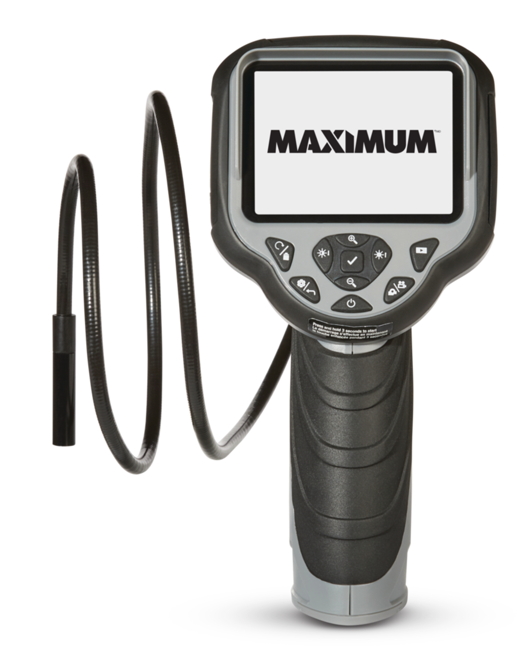 Caméra d'inspection numérique à câble MAXIMUM de 39 po avec écran