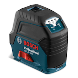 Laser en croix point aplomb rouge Bosch GCL 2-160 Front_Three_Fourths_Angled_Left