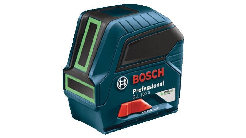 Bosch GLL 100G Green Cross Self Levelling Cross Line Laser Canadian Tire