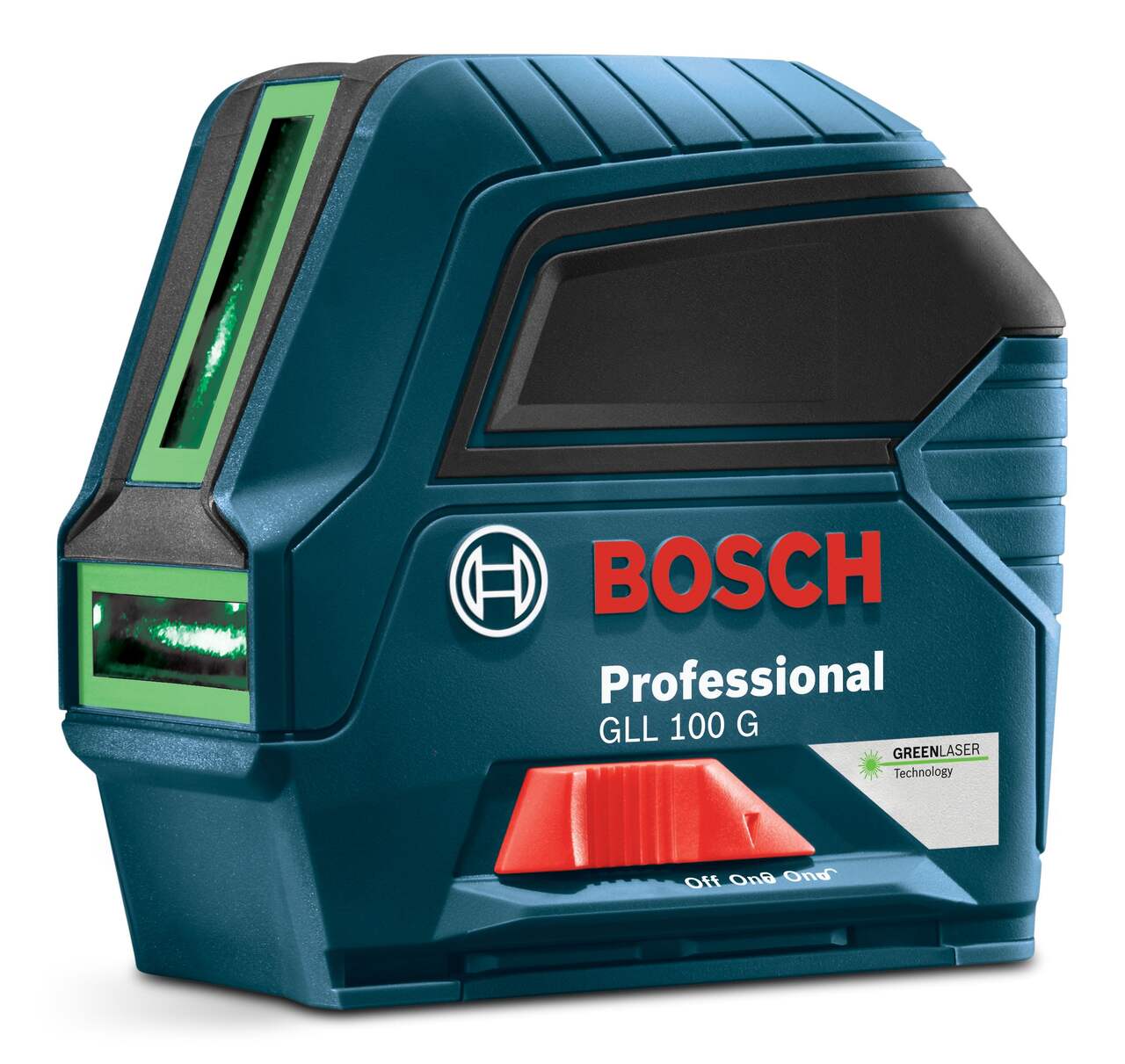 Laser en croix Bosch GLL 100G, vert