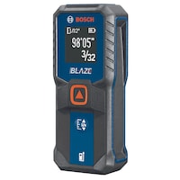 Bosch 100-ft Laser Distance Measurer Front_Three_Fourths_Angled_Left