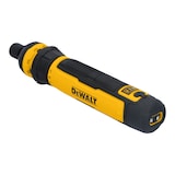DEWALT DWHT66719 4V Cordless USB Charging Screwdriver Set with Bits & LED Work Light, 15-pc Front_Angled_Left