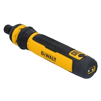 DEWALT DWHT66719 4V Cordless USB Charging Screwdriver Set with Bits & LED Work Light, 15-pc Front_Angled_Left