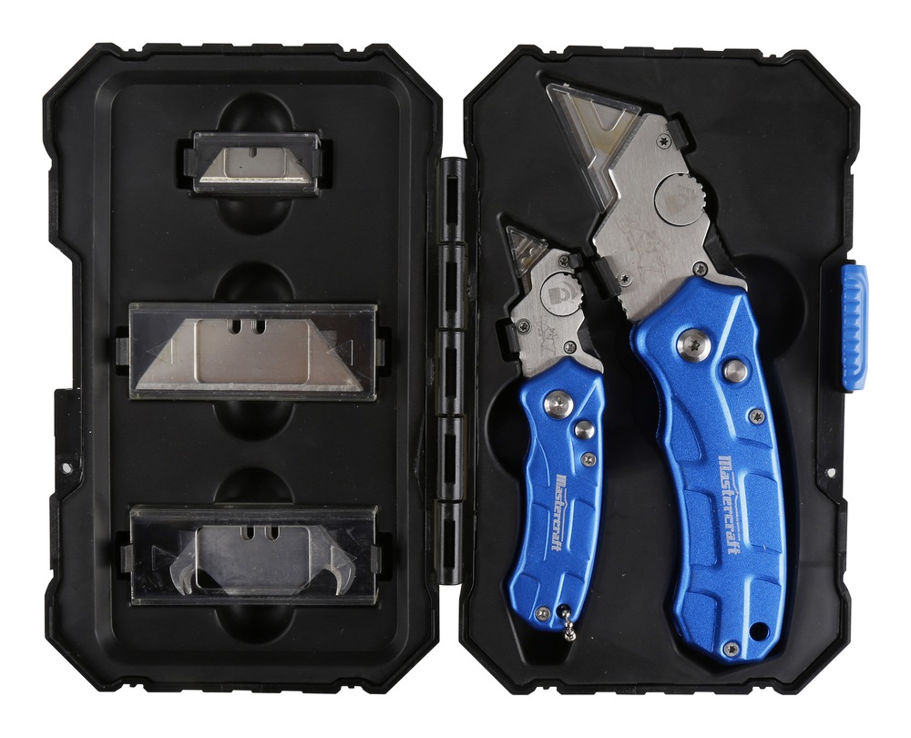 Mastercraft 17Piece Folding Utility Knife Set Canadian Tire