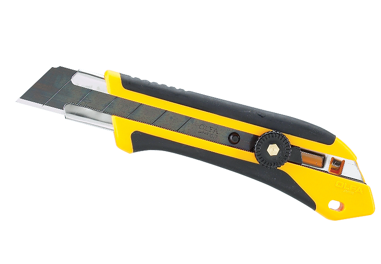 OLFA XH1 1071858 Extra HeavyDuty ComfortGrip Snapoff Utility Knife