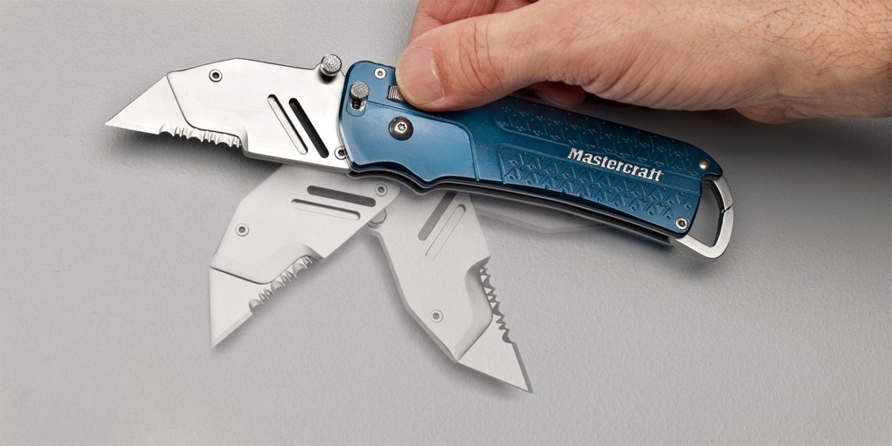 Mastercraft Ratcheting Utility Knife Canadian Tire