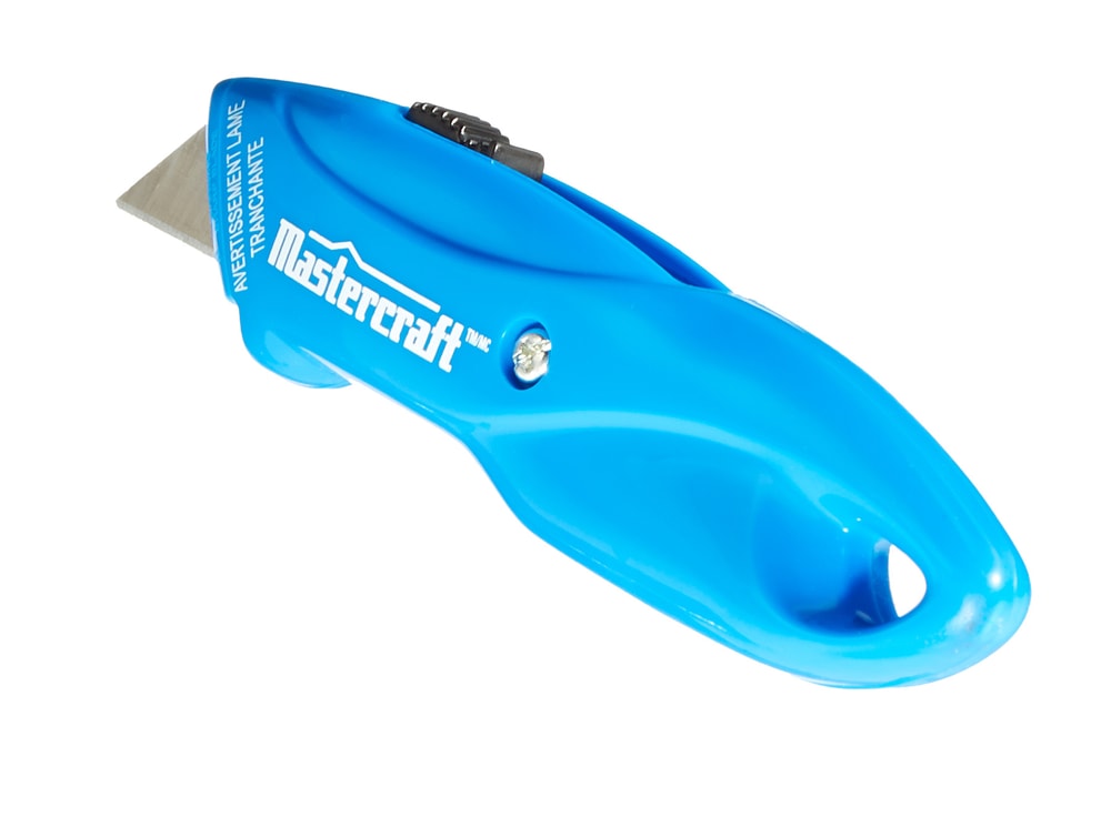 Mastercraft Fixed Retractable Utility Knife Canadian Tire