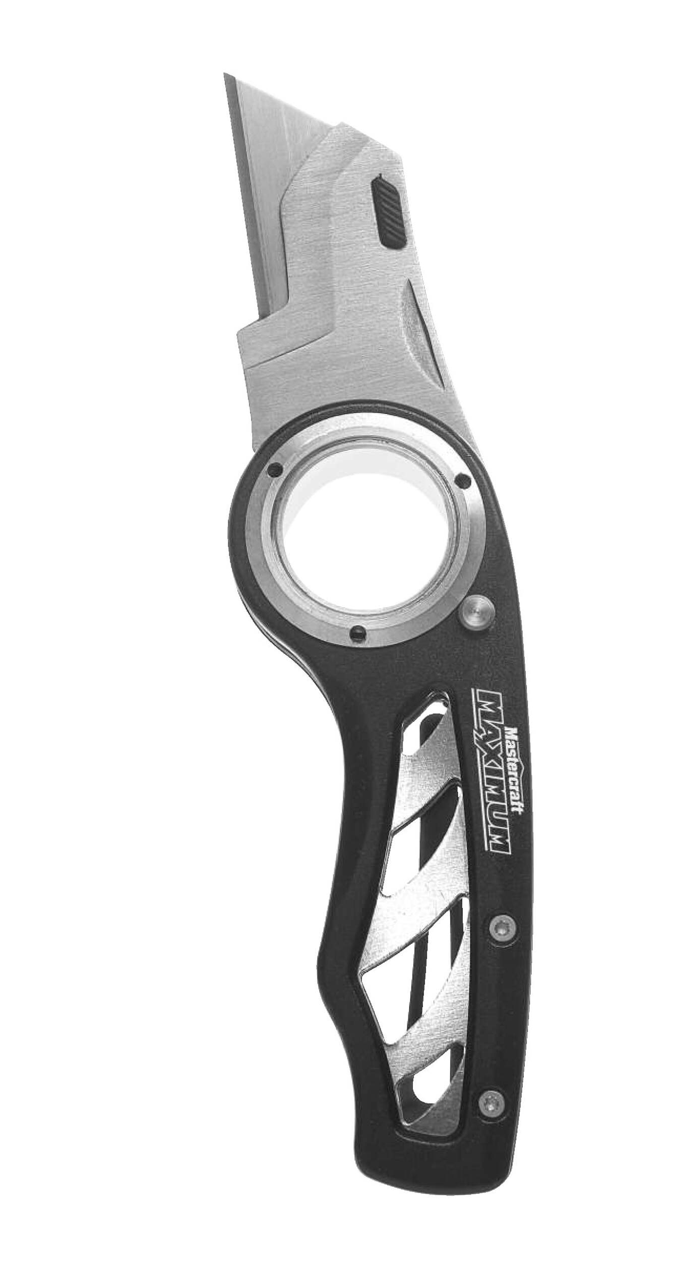 MAXIMUM Revo Folding Utility Knife Front_Flat