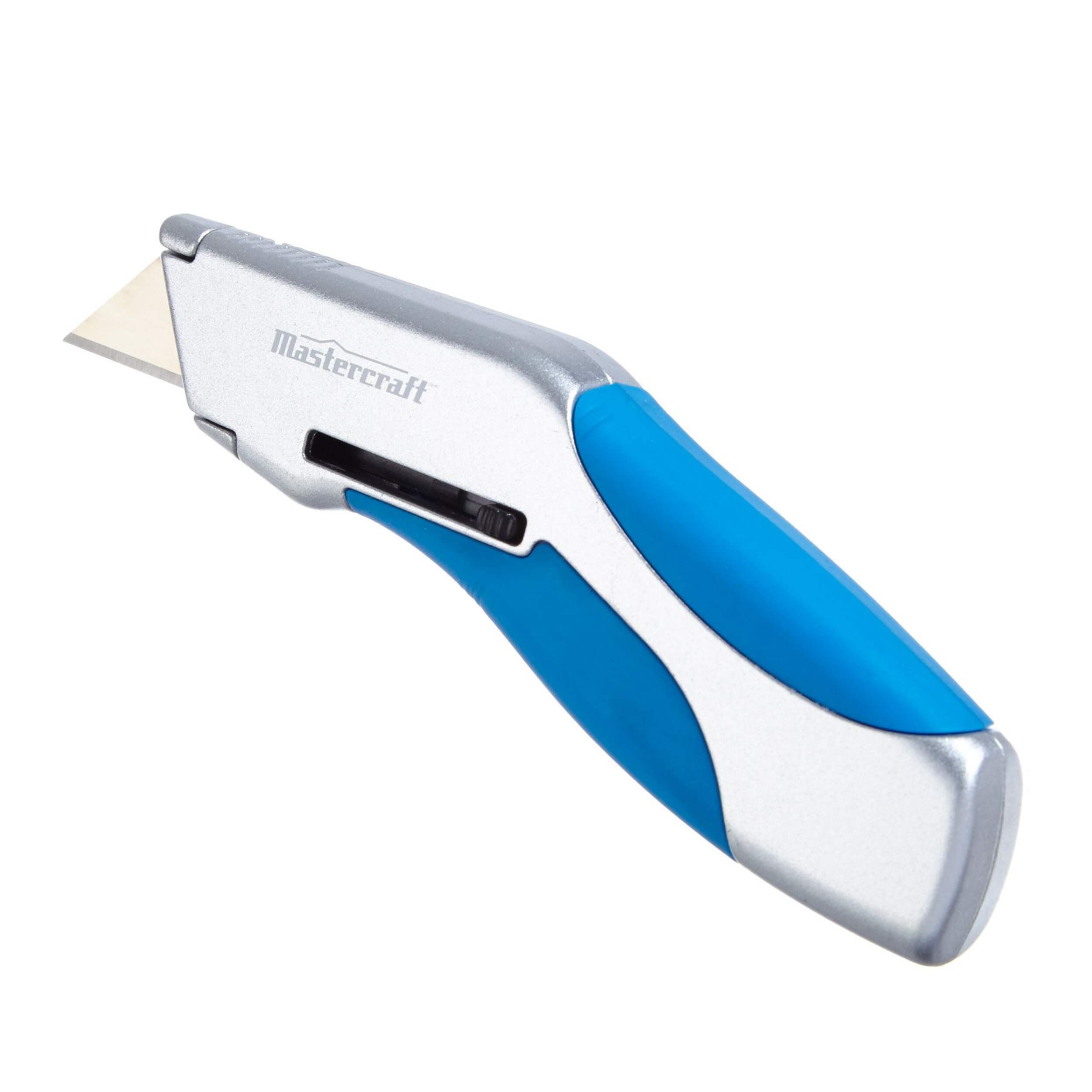 Mastercraft Fixed Blade Utility Knife Front_Three_Fourths_Angled_Left