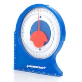 Mastercraft Magnetic Protractor, Blue Front_Angled_Right