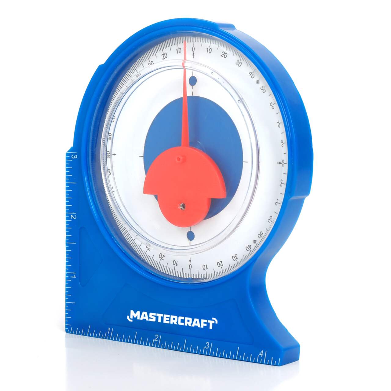 Mastercraft Magnetic Protractor Blue