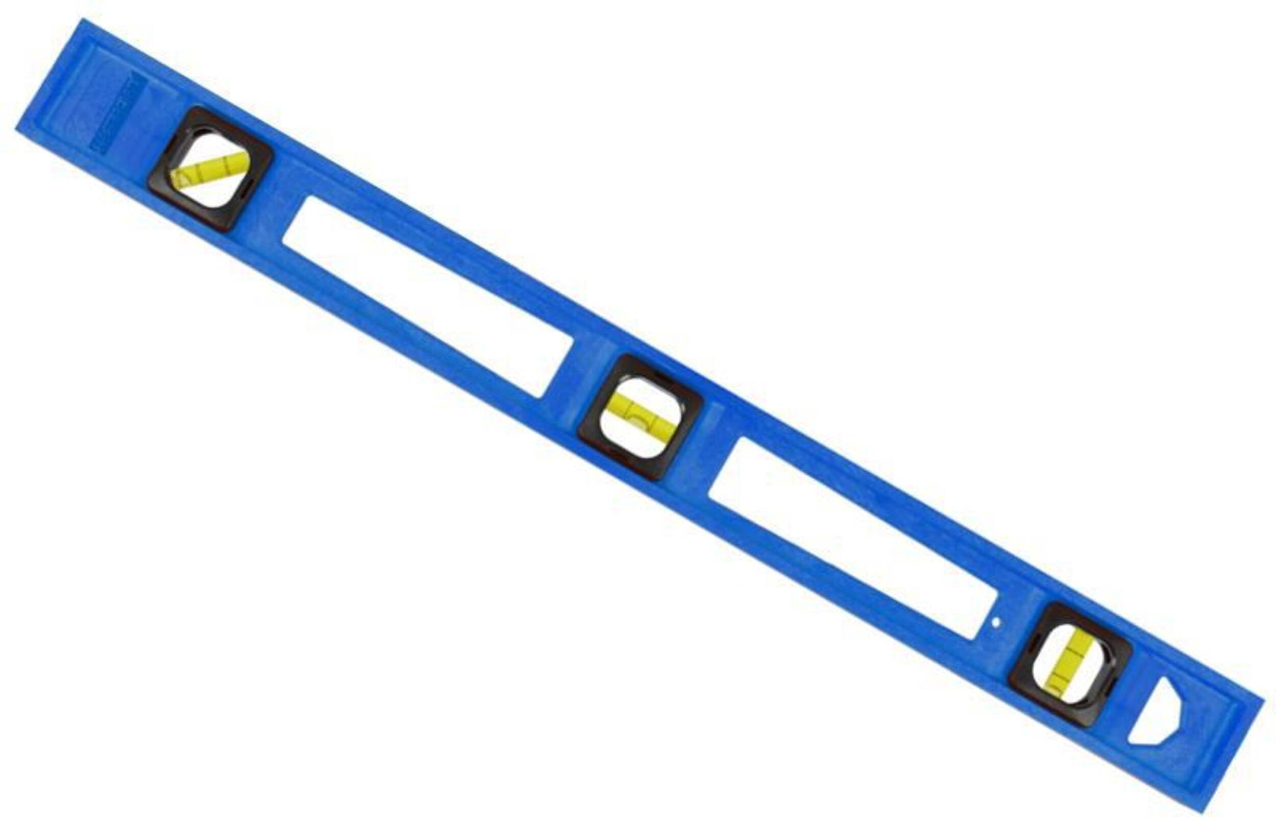 Mastercraft Plastic Structo-Cast Spirit Level, 24-in, Blue Overhead_Flat