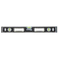 MAXIMUM Aluminum Magnetic Box Level, 24-in, Black Front_Flat