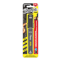 Sharpie PRO Permanent Marker, Fine Point, Black, 1 Count Front_Flat