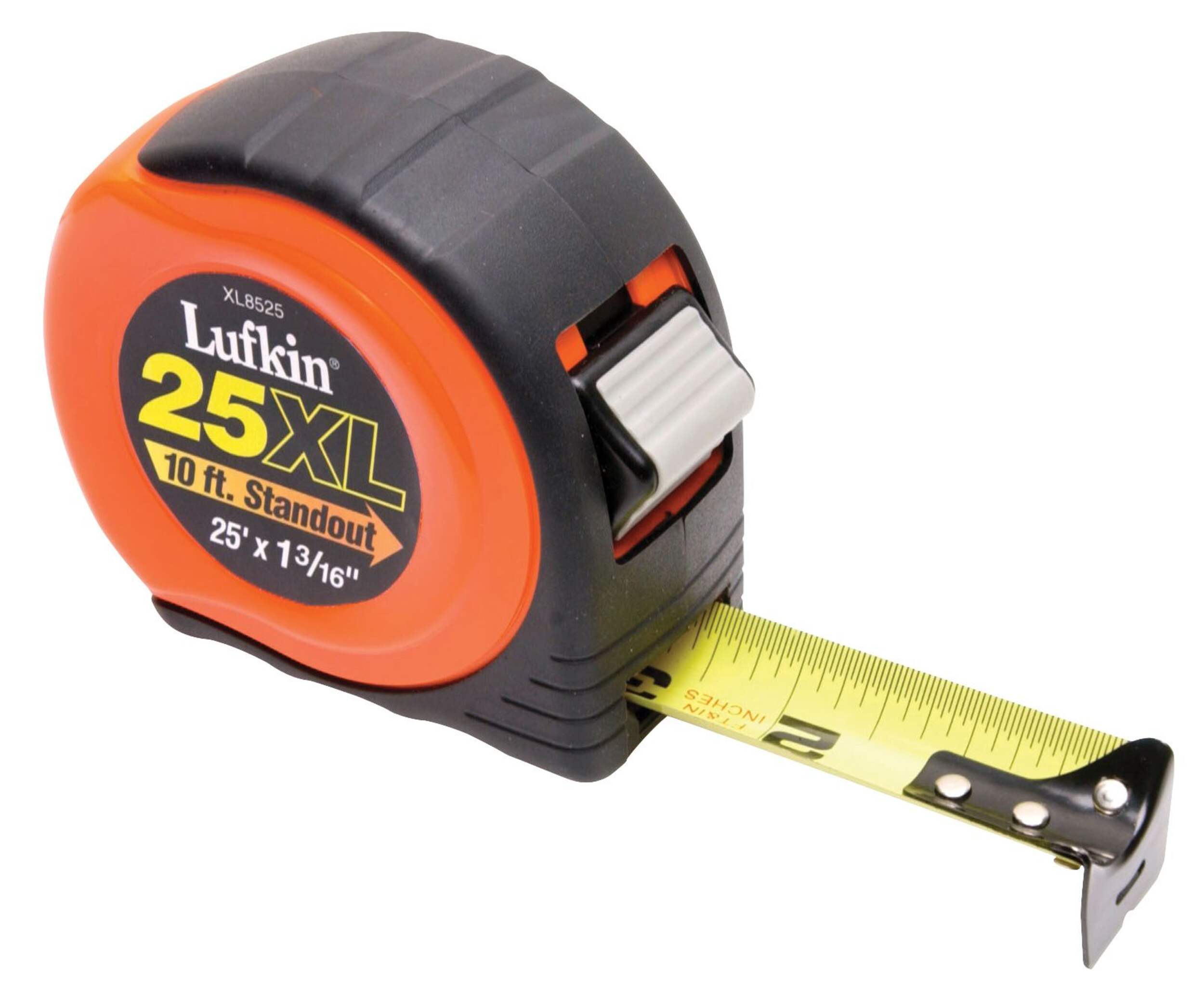 Lufkin Wide Blade XL Tape Measure, 25-ft Front_Angled_Right