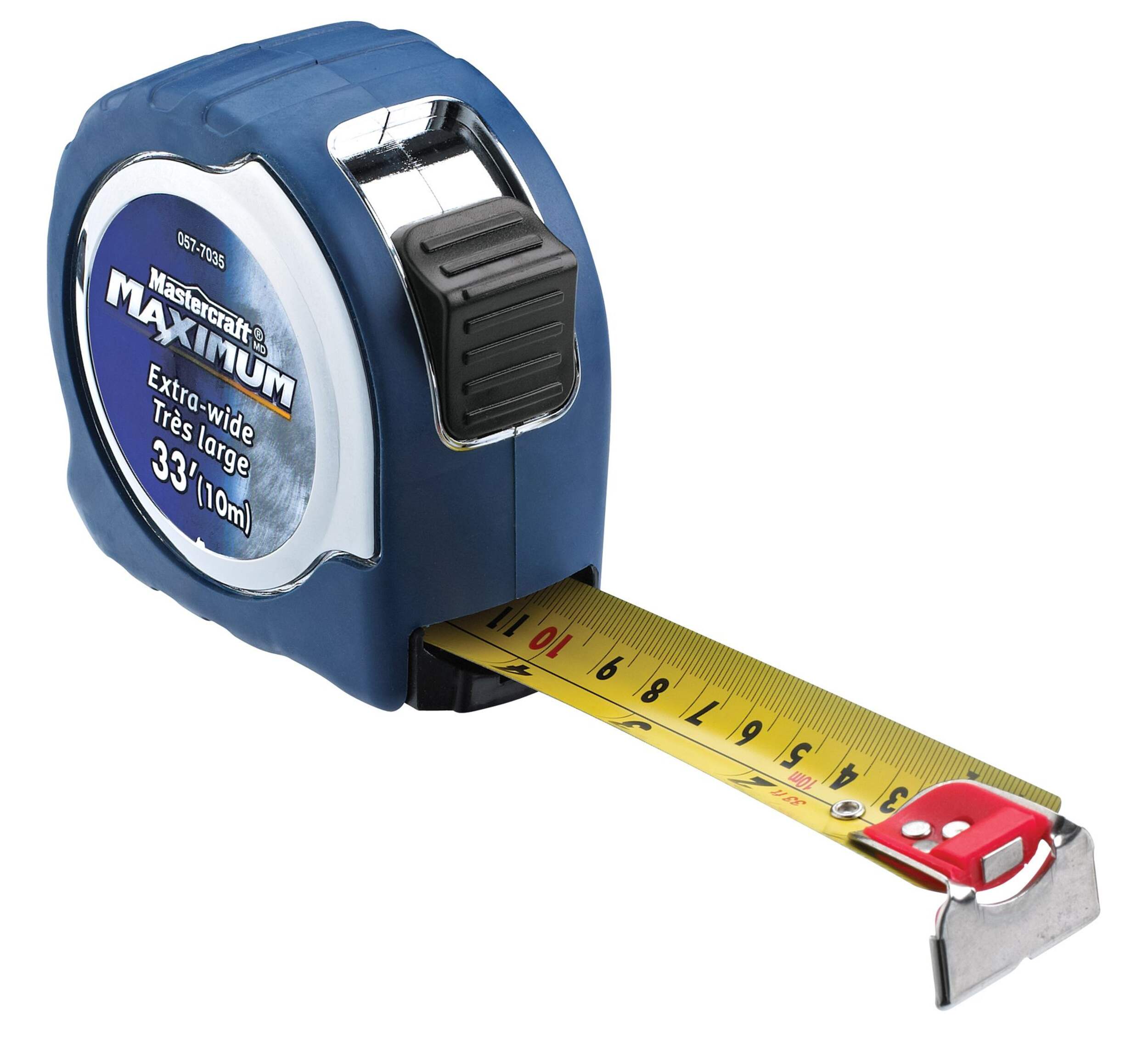 Mastercraft 33-ft Tape Measure Front_Angled_Right