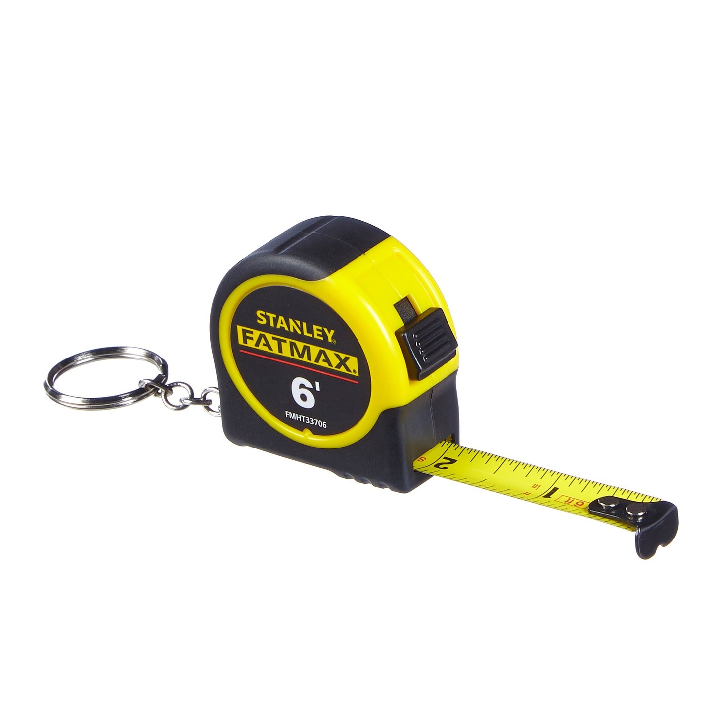 Stanley Tape Measure Key Chain, 6ft Canadian Tire