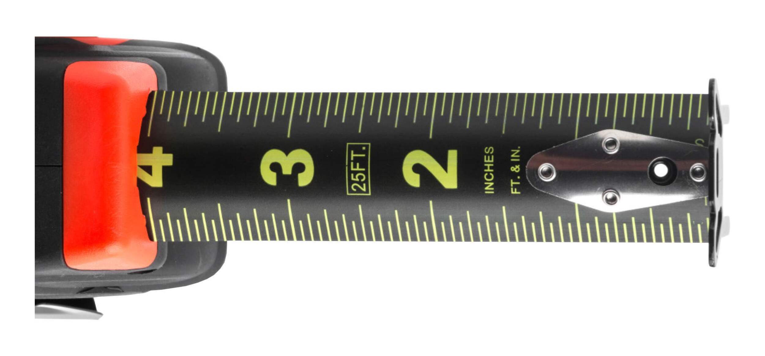 Lufkin Black Widow Tape Measure, 25-ft CloseUp
