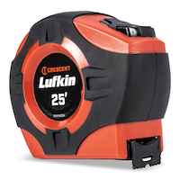 Lufkin PHV1425N Crescent Tape Measure, 1-in x 25-ft