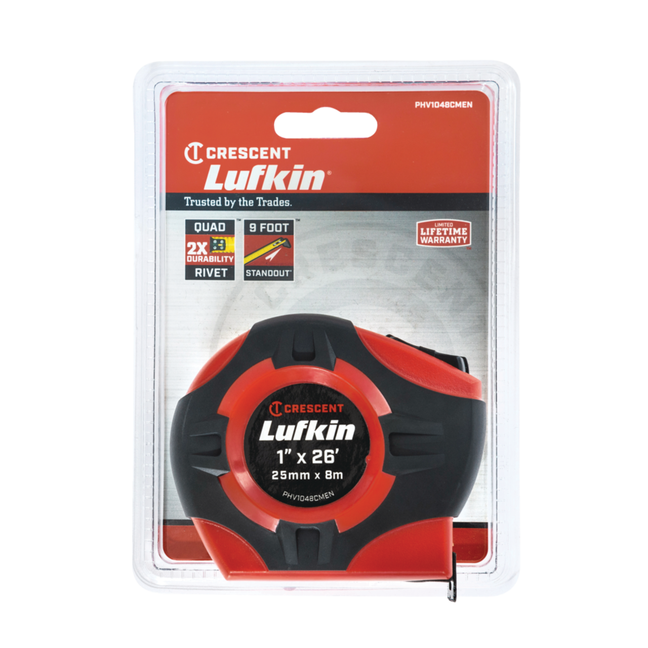 Irwin Strait-Line Speed Brake Tape Measure, 25-ft