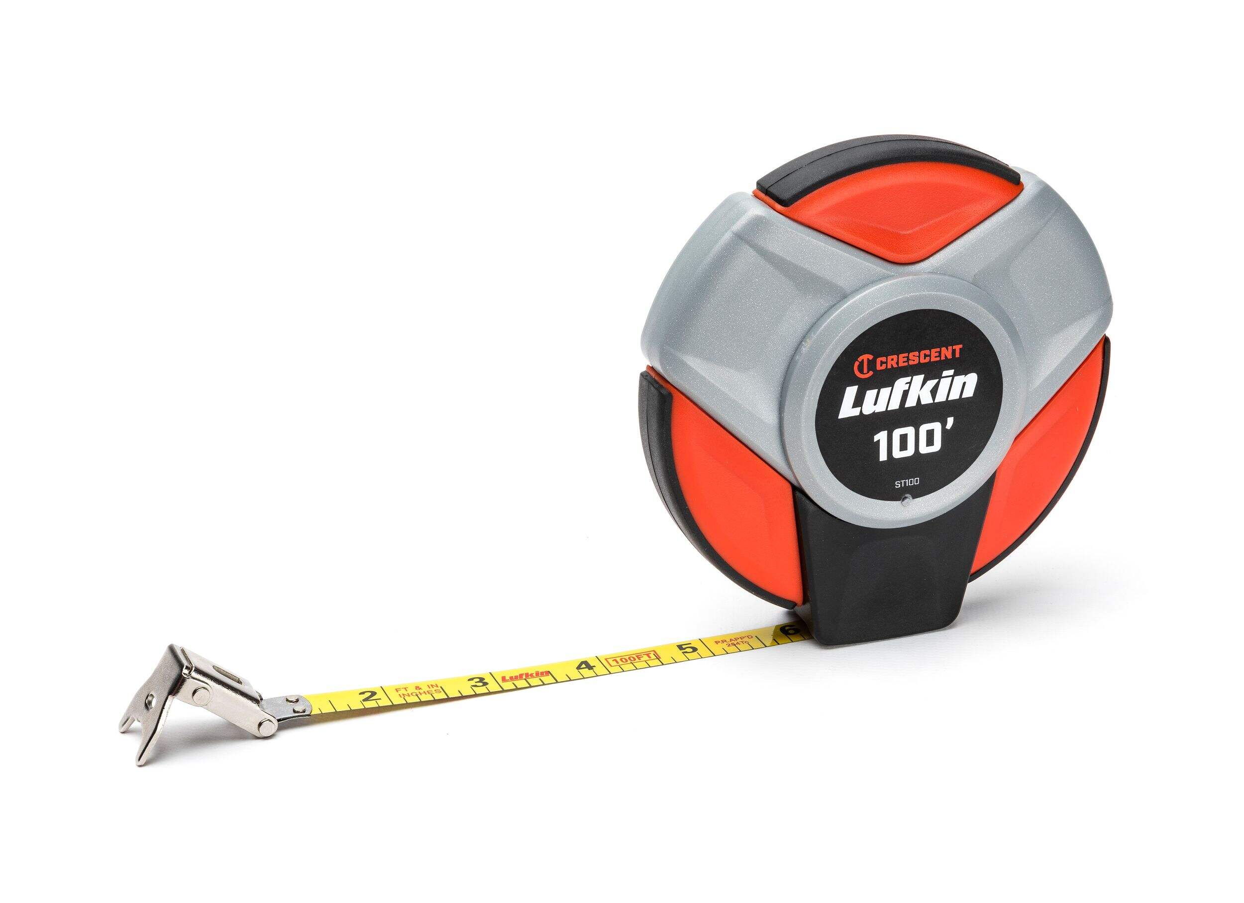 Lufkin ST100 Crescent Fibreglass Long Tape Measure, 100-ft Front_Angled_Left