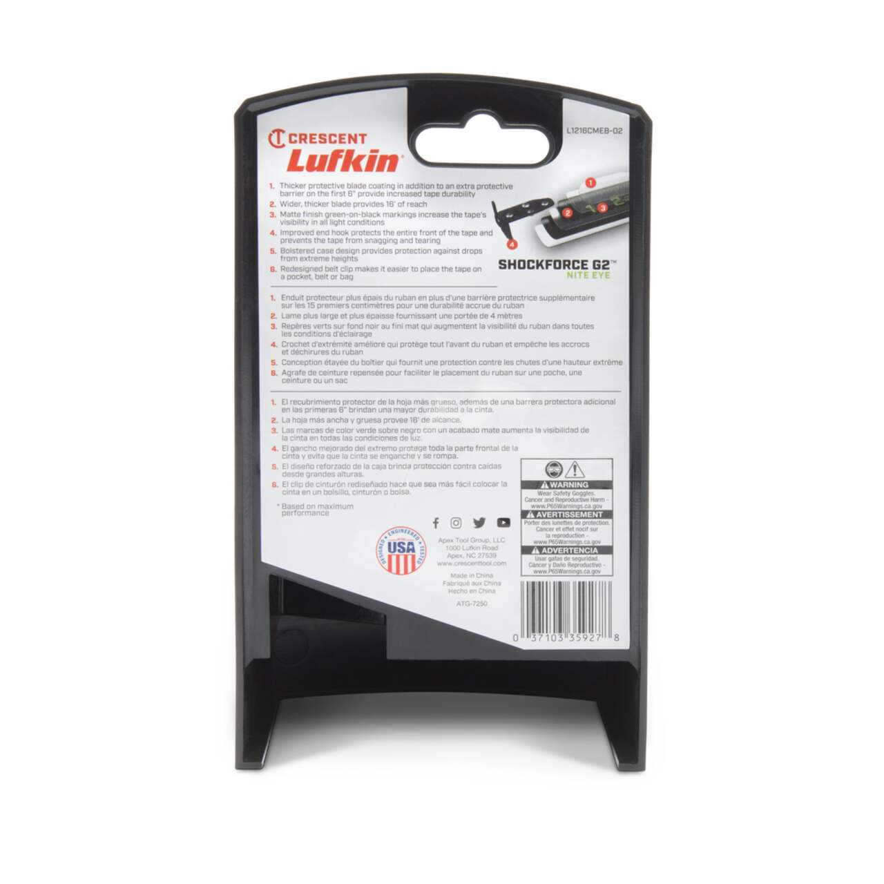 Lufkin 5m deals tape measure