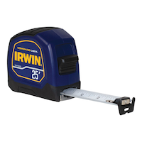 IRWIN IWHT36525 Command Lock Magnetic Tape Measure, 25-ft Front_Angled_Right
