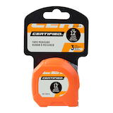 Certified Tape Measure, 12-ft Front_Flat