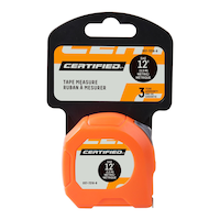 Certified Tape Measure, 12-ft