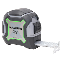 MAXIMUM Tape Measure, 35-ft Front_Angled_Right