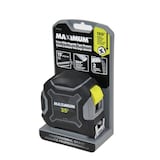 MAXIMUM Tape Measure with Double Side Printing, 35-ft, 150' drop tested Front_Three_Fourths_Angled_Left