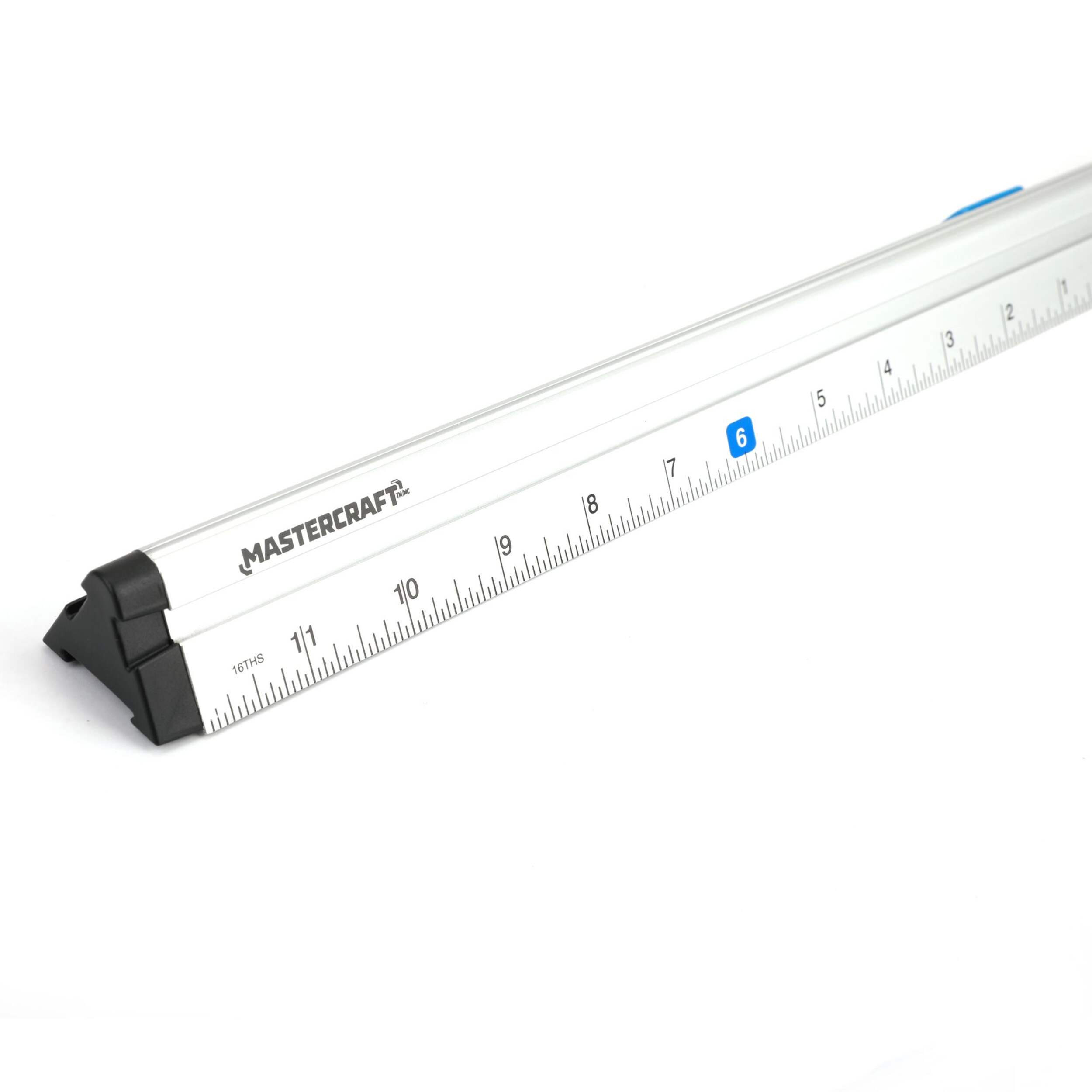 Mastercraft Acrylic Marking Level & Ruler, 24-in CloseUp