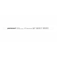 Mastercraft Assorted-TPI Bi-Metal Hacksaw Blades, 12-in, 3-pk Front_Flat