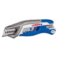Lenox Fast Snap Snap-Off Knife, 18-mm Front_Three_Fourths_Angled_Left