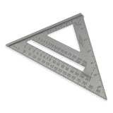 Mastercraft Aluminum Rafter Square, 7-in, Sliver Overhead_Plunge