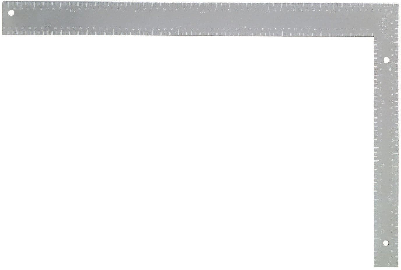 Mastercraft Stainless Steel Carpenter Square, 16 x 24 x 1/16-in