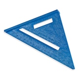 Mastercraft Plastic Rafter Square, 7-1/2 x 10-in, Blue Overhead_Plunge